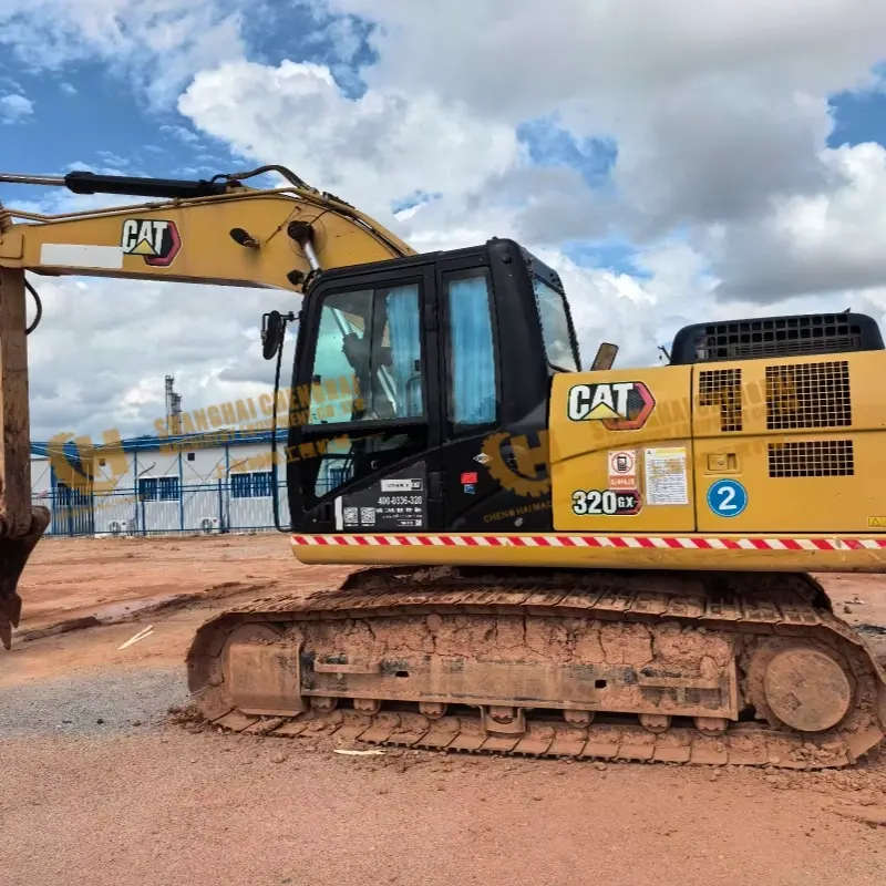 Competitive price Used Original Large CAT 320GX with Hammer 20t Crawler Excavator Agricultural Engineering Machinery Supplier
