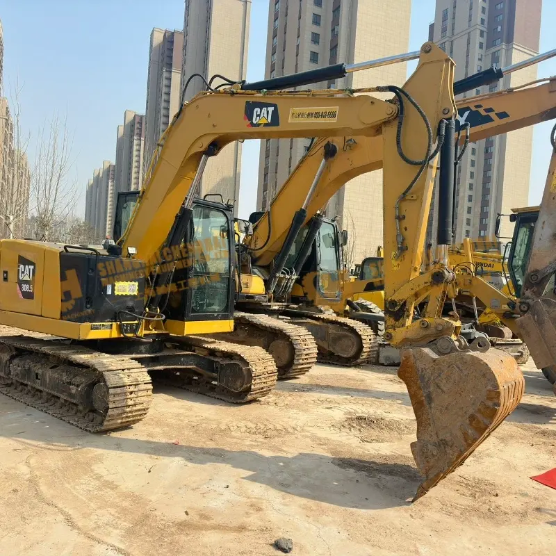 Competitive price Second hand 90% new Original Mini CAT 308.5 with Hammer 8.5t Crawler Excavator Agricultural Engineering machinery digger Supplier