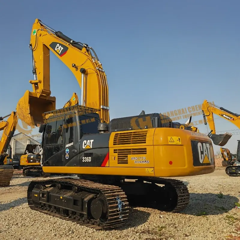 High cost performance Second hand 85% new Original Large CAT 336D 36t Crawler Excavator Construction equipment digger Supplier