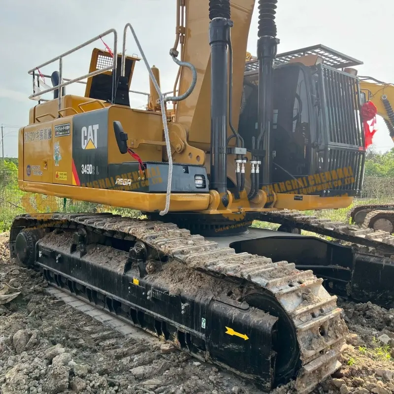 Good Condition Second hand 90% new Original Large CAT 349D 49t Crawler Excavator Agricultural Engineering machinery digger Supplier