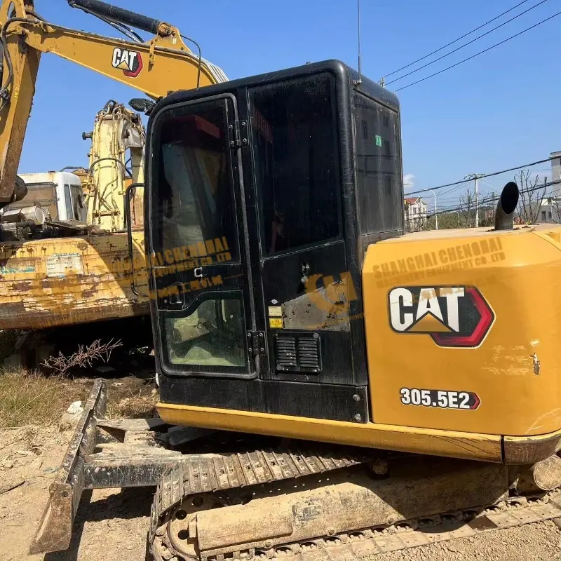 New arrival Second hand 90% new Original Mini CAT 305.5 5.5t Crawler Excavator Engineering machinery Construction machines digger Supplier