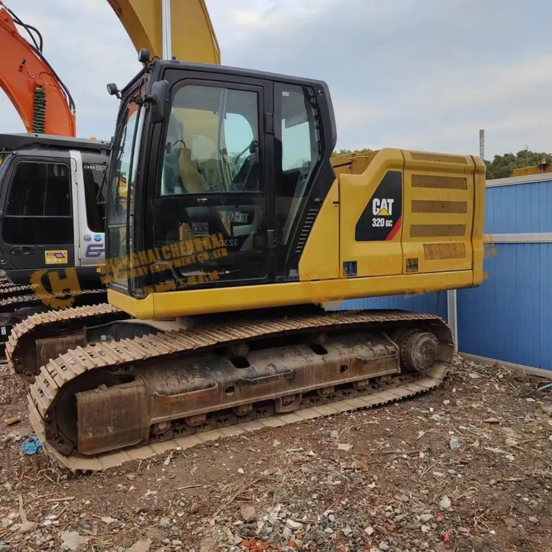 Competitive price Second hand Original Large CAT 320GC 20t Crawler Excavator Agricultural Construction machines Supplier