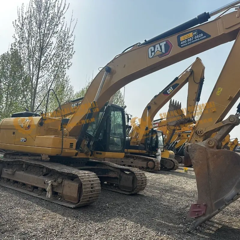 New arrival Second hand Original Large CAT 323GX 23t Crawler Excavator Agricultural Engineering Machinery Supplier