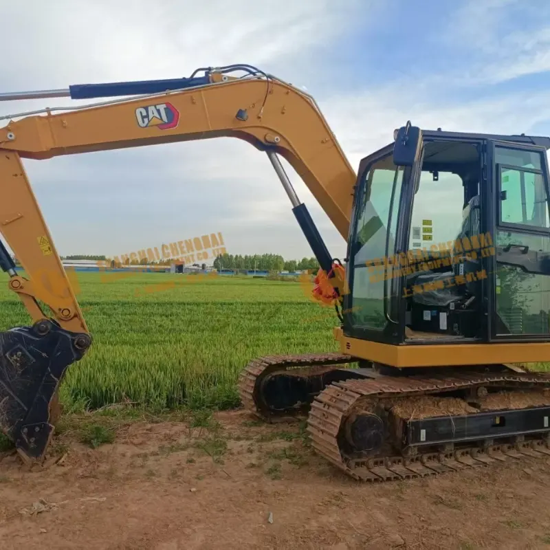 Competitive price Second hand Original Mini CAT 307 7t Crawler Excavator Agricultural Construction machines Supplier